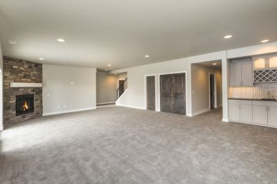 Family Room Carpet Setup